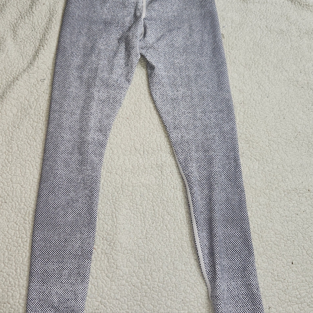 Zyia White With Black Dot Leggings Light N Tight Women's Size 4 Tummy‎ Control - Picture 8 of 8